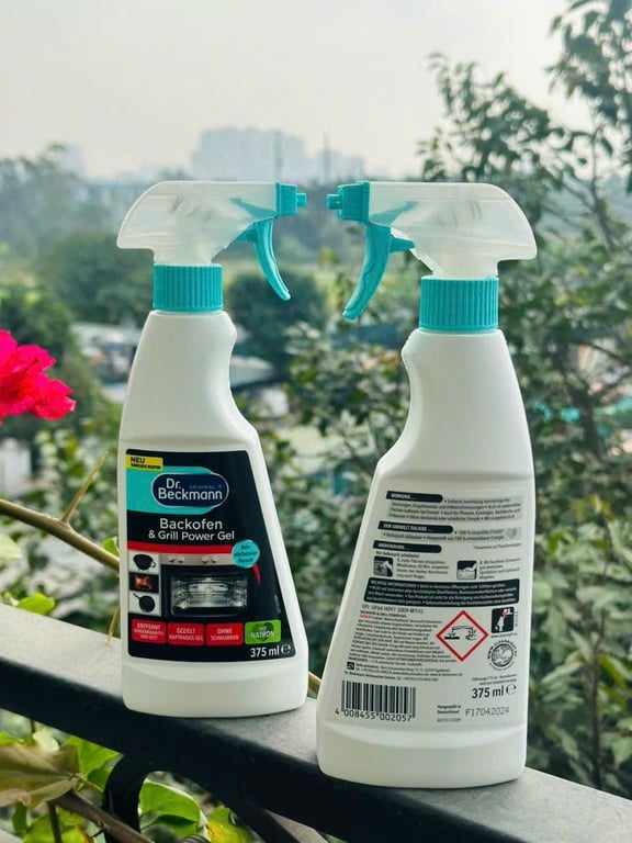 Dung Dịch Vệ Sinh Lò Nướng, Xoong, Chảo Beckmann Backofen Aktiv Gel 375ml