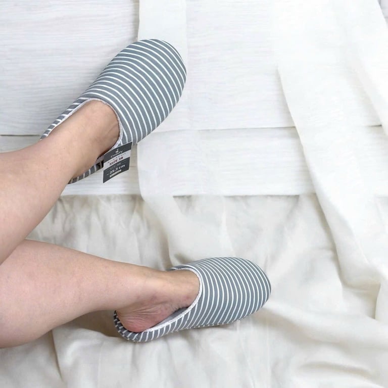 KBN103 - Dép ấm chân đi trong nhà đế nhựa Comfy Nhật Bản – lót lông cừu