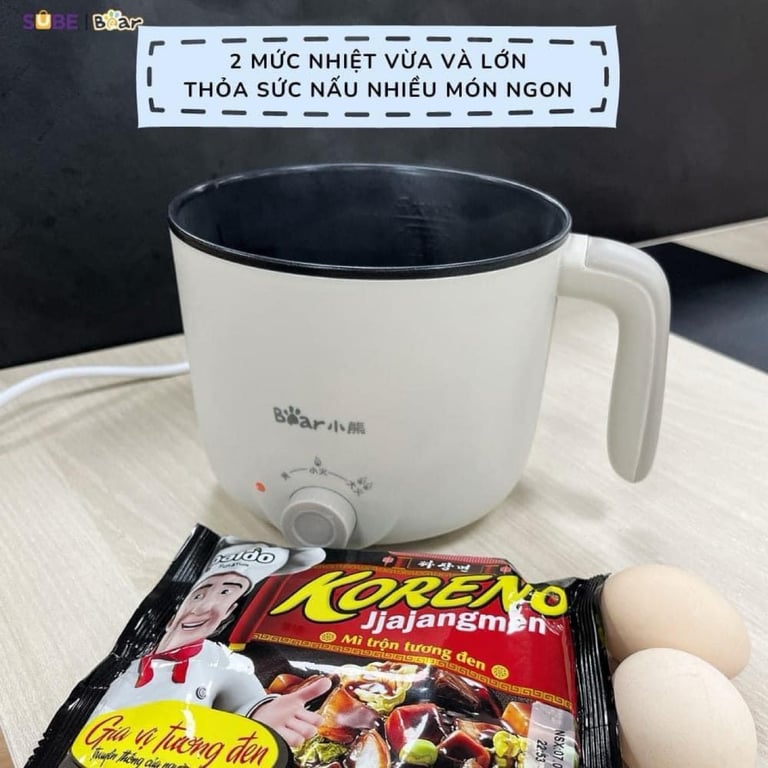 NỒI ĐIỆN MINI BEAR 1.2L C12K1