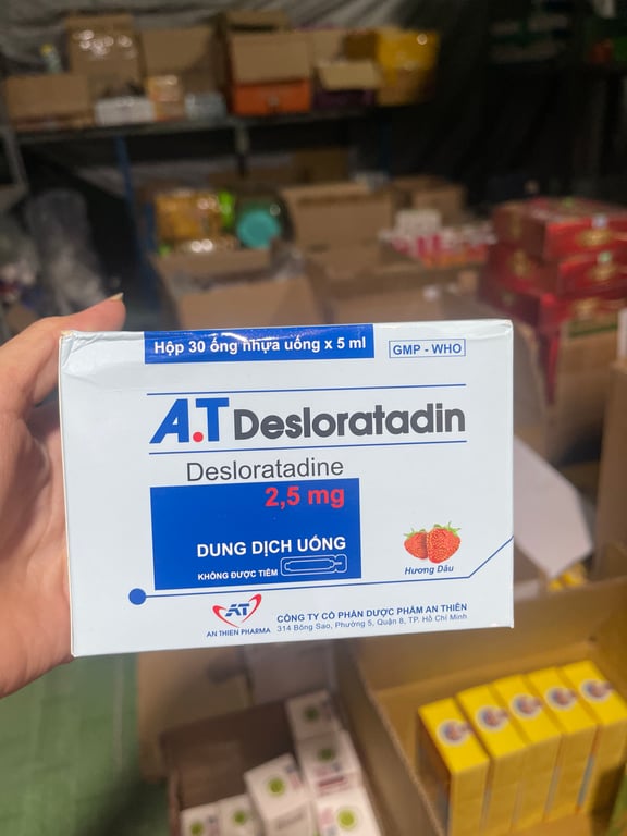 Desloratidin 2,5mg an thiên h/30ống