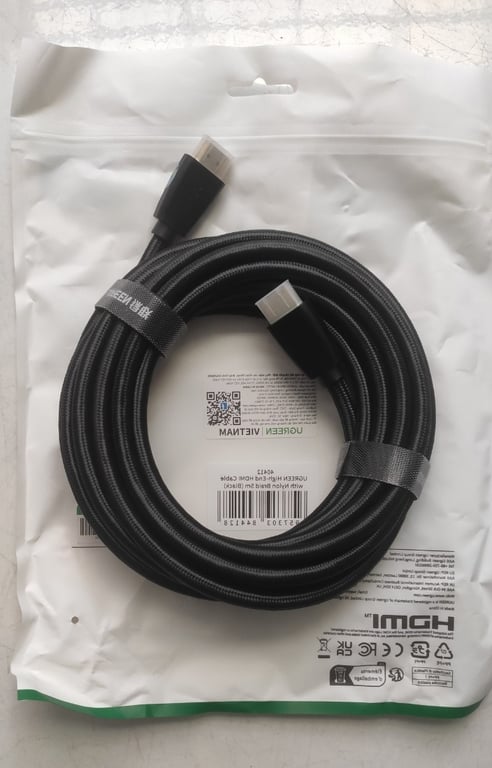 Cáp HDMI 2.0 Dài 5m Hỗ Trợ Full HD 4Kx2K Chính Hãng Ugreen 40412