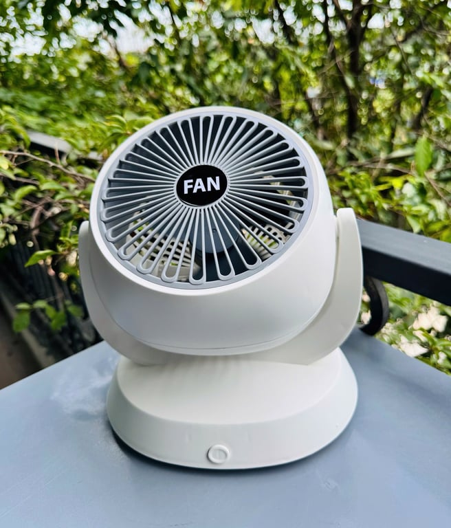 ❣️QUẠT TÍCH ĐIỆN MINI FAN F3 – XOAY 180°