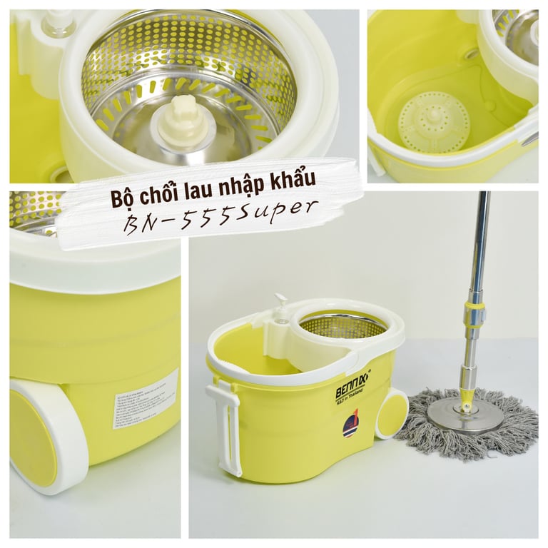 CHỔI LAU NHÀ NHẬP KHẨU BENNIX BN-555Super