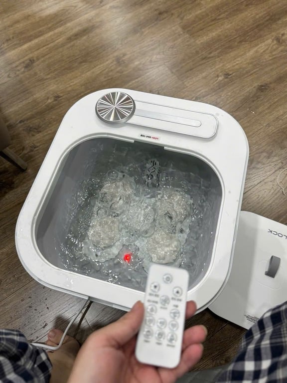 Bồn ngâm chân và massage chân tự động 2lock Korea