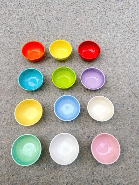 SET 6 BÁT CHẤM CẦU VỒNG LE CREUSET