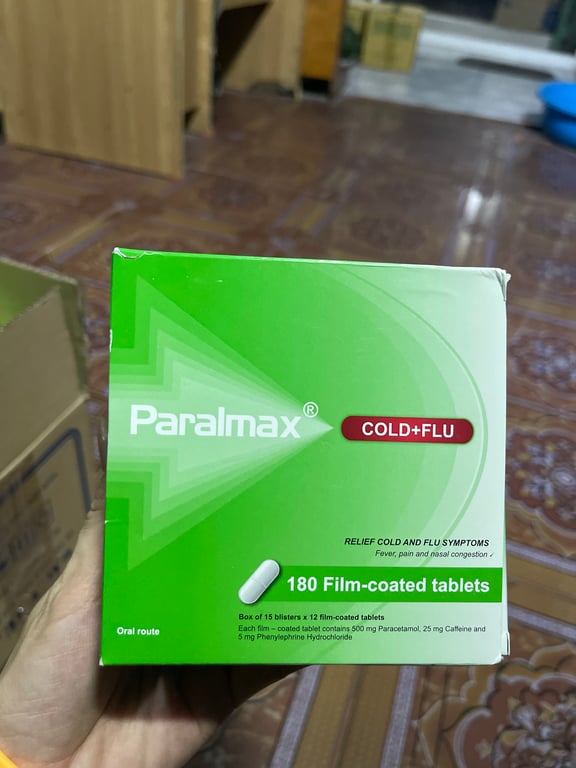 Paramax cảm cúm h/180v