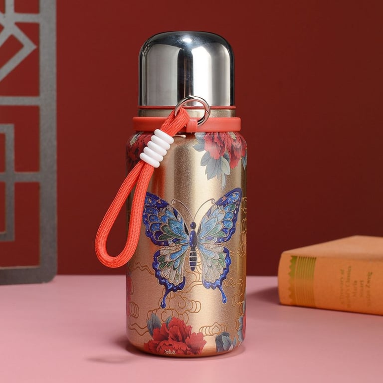 Bình Giữ Nhiệt Hoa Hoè Có Lướt Lọc Trà 600ml