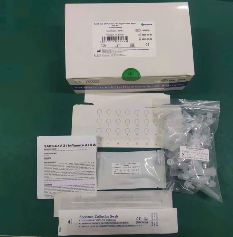 Que Test covid h/25 cây