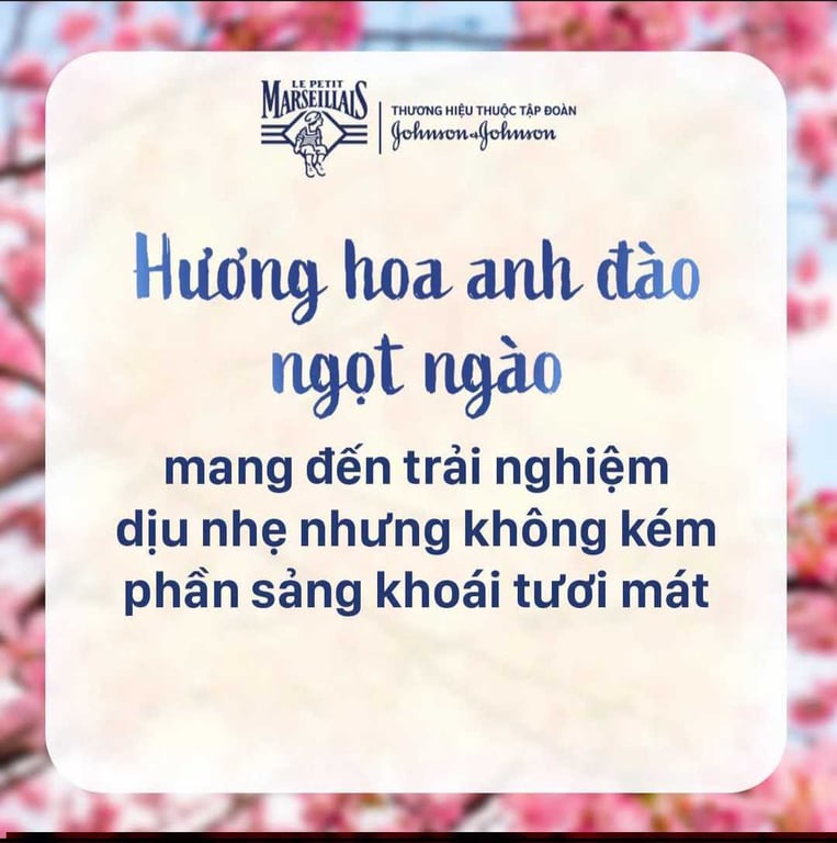 Sữa tắm Marseillais Pháp hương hoa anh đào 650ml