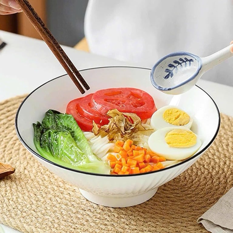 MH06 - SET 5 BÁT TÔ LOE VIỀN ĐEN 20CM