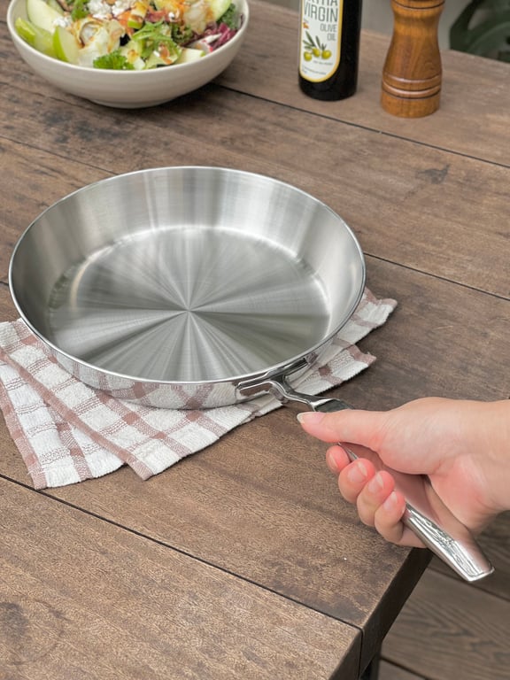 CHẢO ĐÚC INOX 316 NGUYÊN KHỐI 5-PLY KAIYO