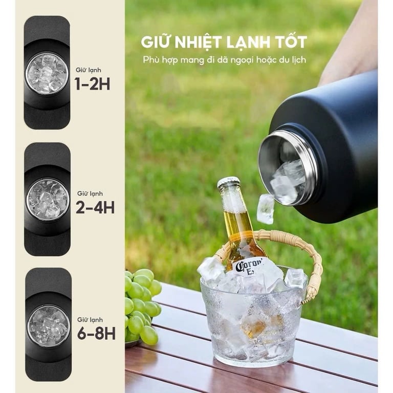 BÌNH GIỮ NHIỆT SIÊU DUNG TÍCH LEBENLANG LBL3028 – 3.8L
