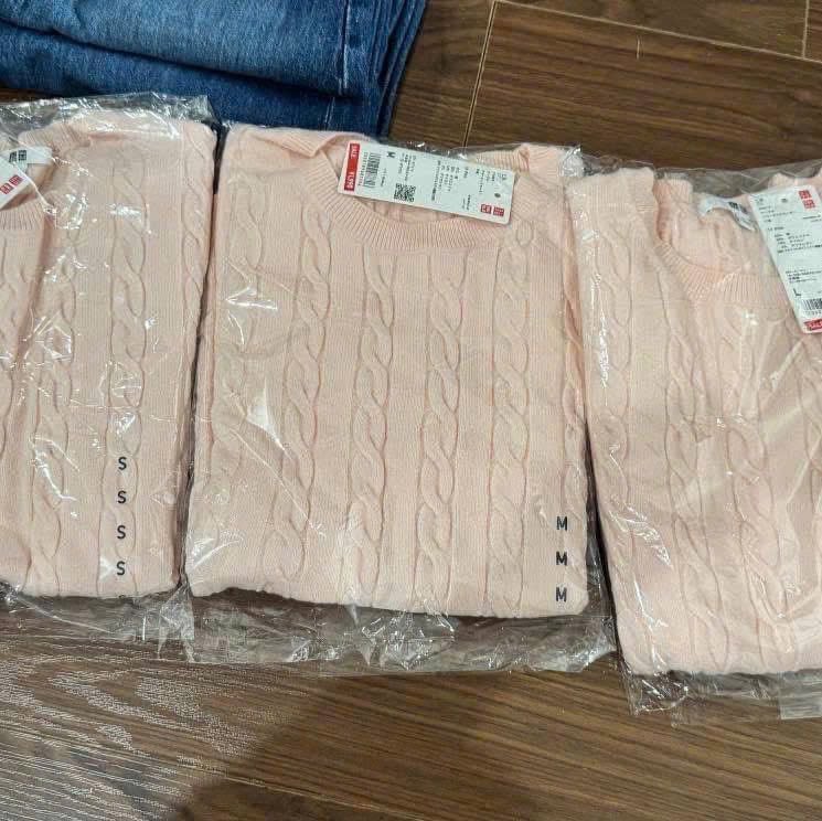 Áo len vặn thừng UNl QL0