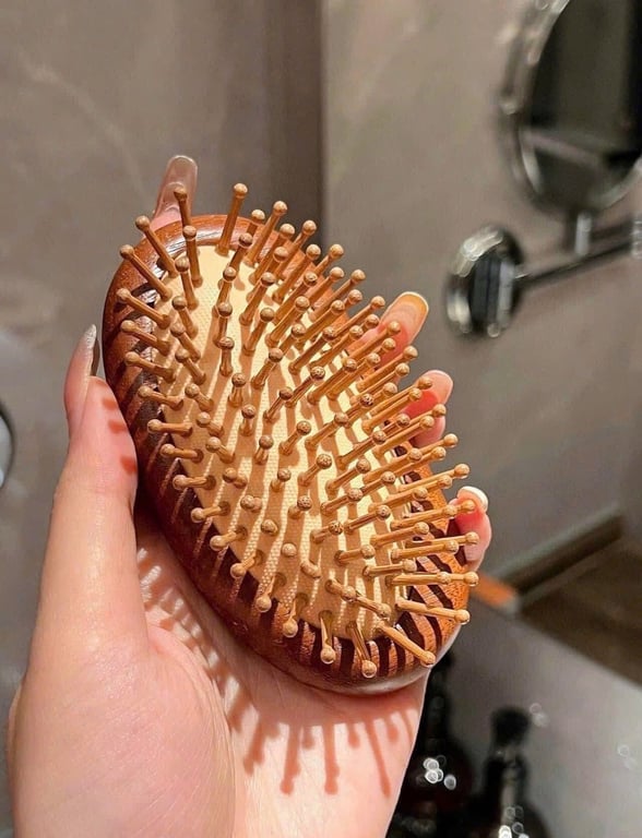 SET 2C MASSGAGE ĐẦU GỖ ĐÀN HƯƠNG