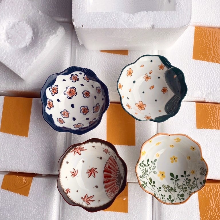 COMBO 4 BÁT SỨ ĐỰNG NƯỚC CHẤM 😋