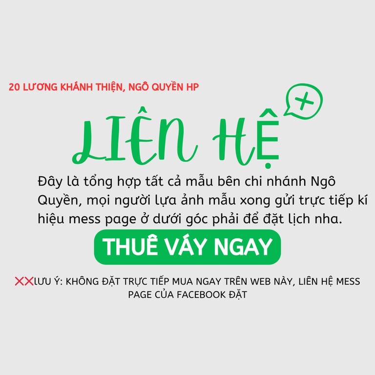  Ximee Store Chuyên Cho Thuê Váy - Ngô Quyền