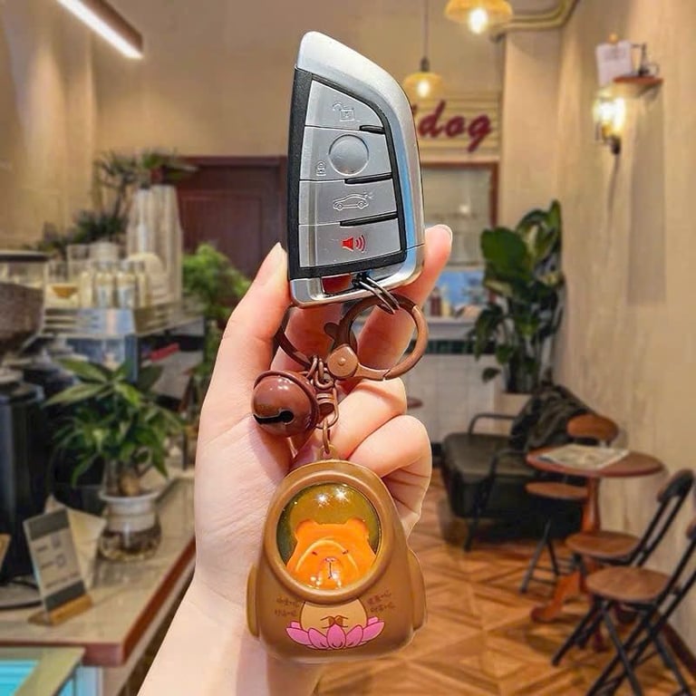 Set 2 móc khoá Capybara