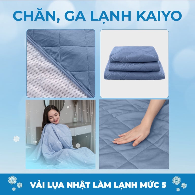 CHĂN LẠNH ICE-COOL KAIYO NHẬT BẢN