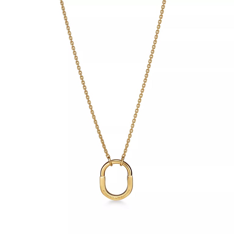 Tiffany Lock Small Pendant 002