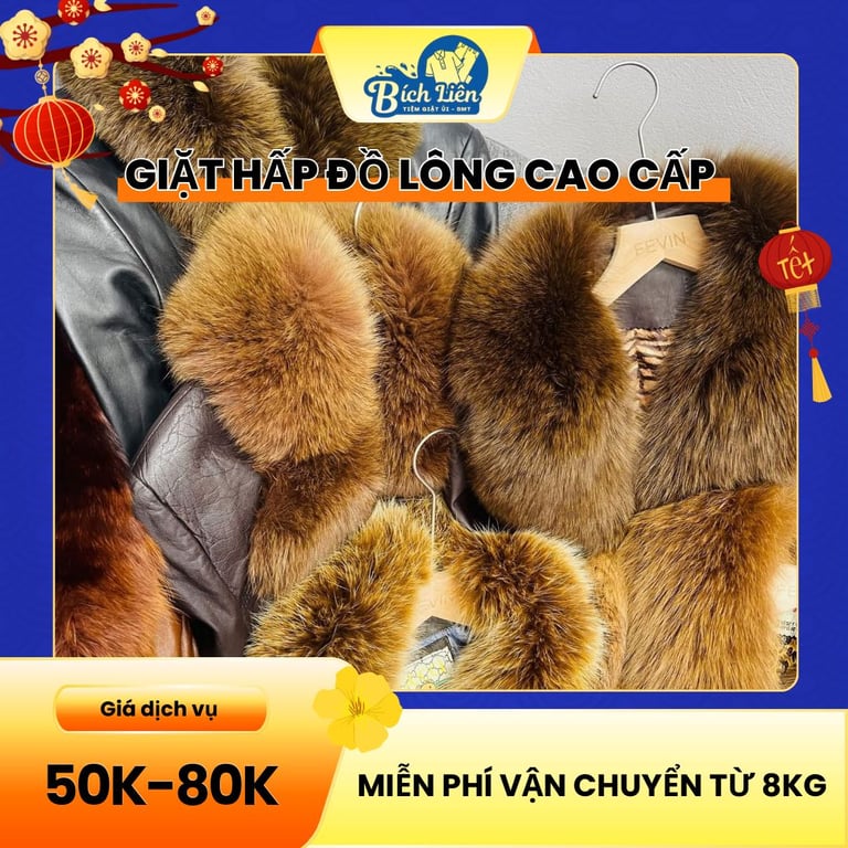 Giặt - Hấp Đồ Lông Cao Cấp