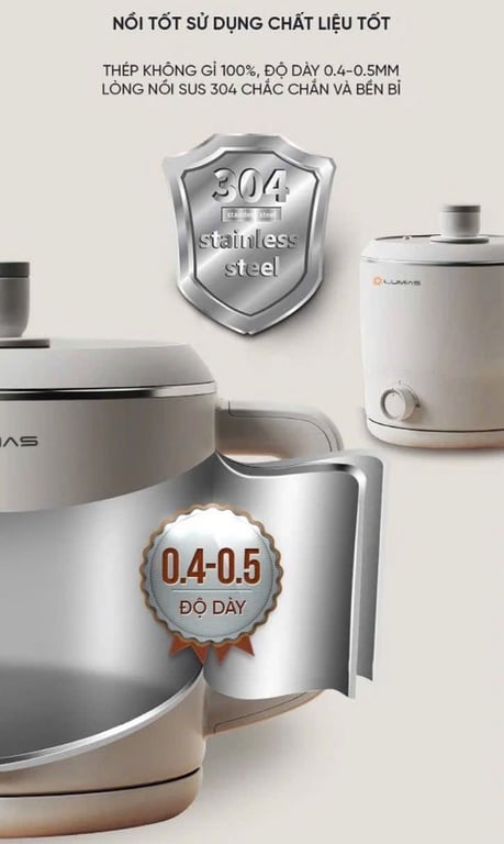 PM600 - Nồi điện đa năng Lumias 1.8L