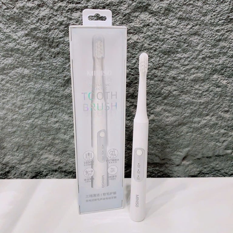 MINISO SoftSonic – Bàn chải điện sóng âm