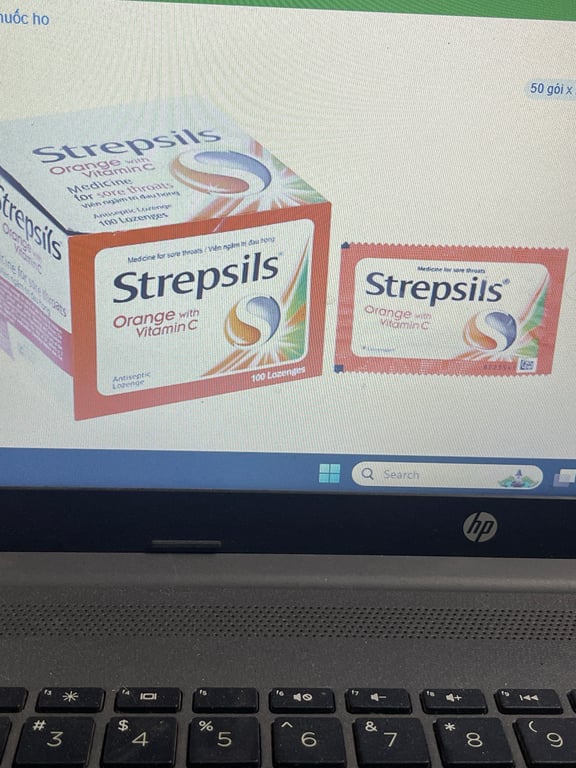 Strepsil cam h/50 vỉ