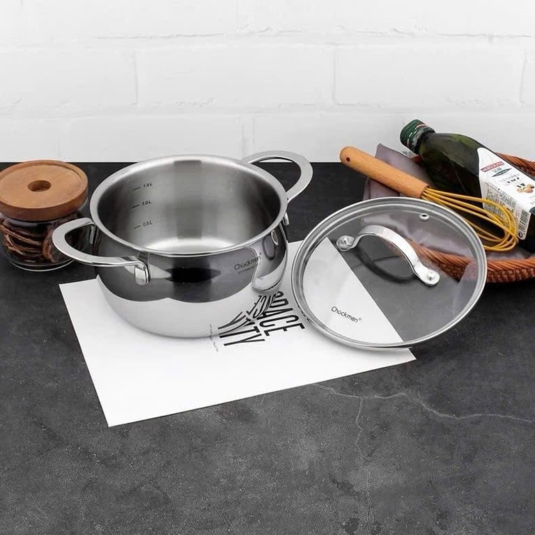 Bộ nồi kèm xửng hấp Chockmen 16cm - C590💠