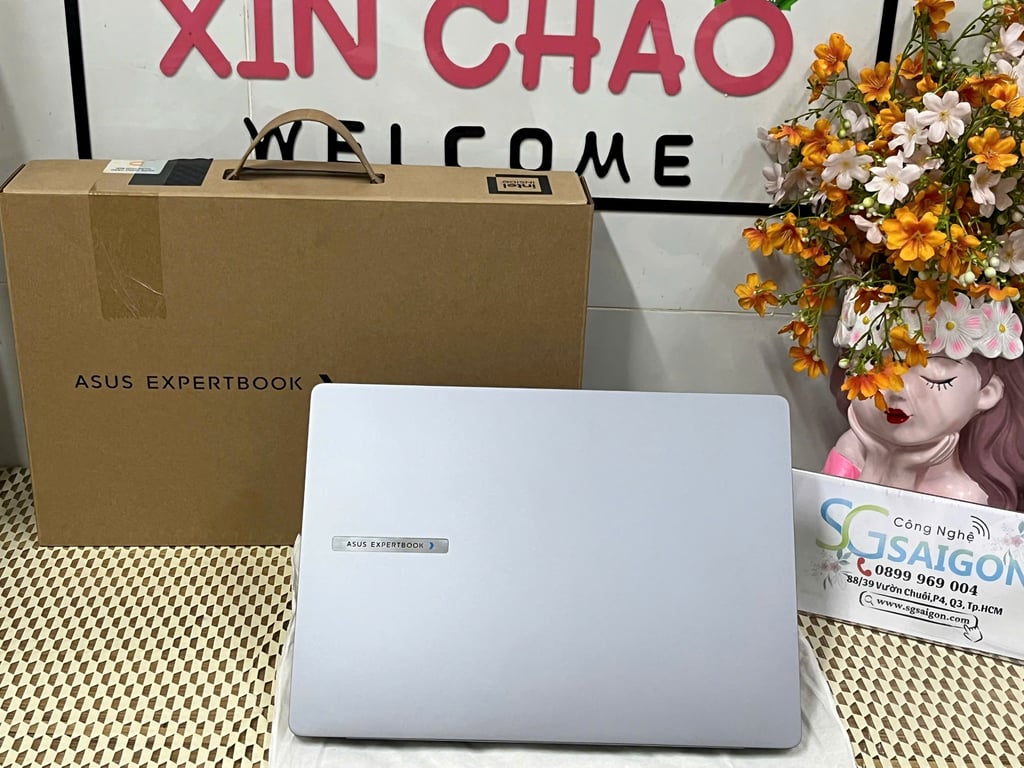 Laptop Asus ExpertBook P5405CSA-NZ0017W (Ultra 7 258V/ 32GB/ 1TB SSD/ 14 inch WQXGA/ 144Hz/ Win11/ Grey/ Vỏ nhôm/ Túi/2Y-OSS))