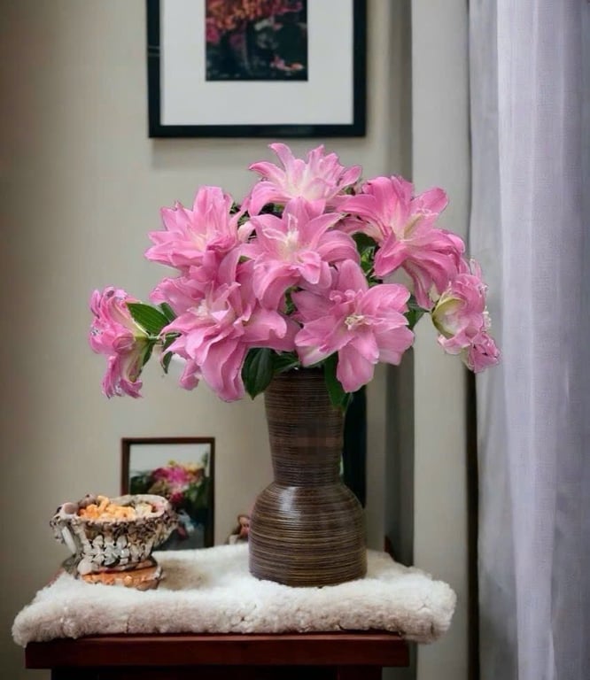 bình gốm Bát Tràng dáng đầm cao 23-31cm