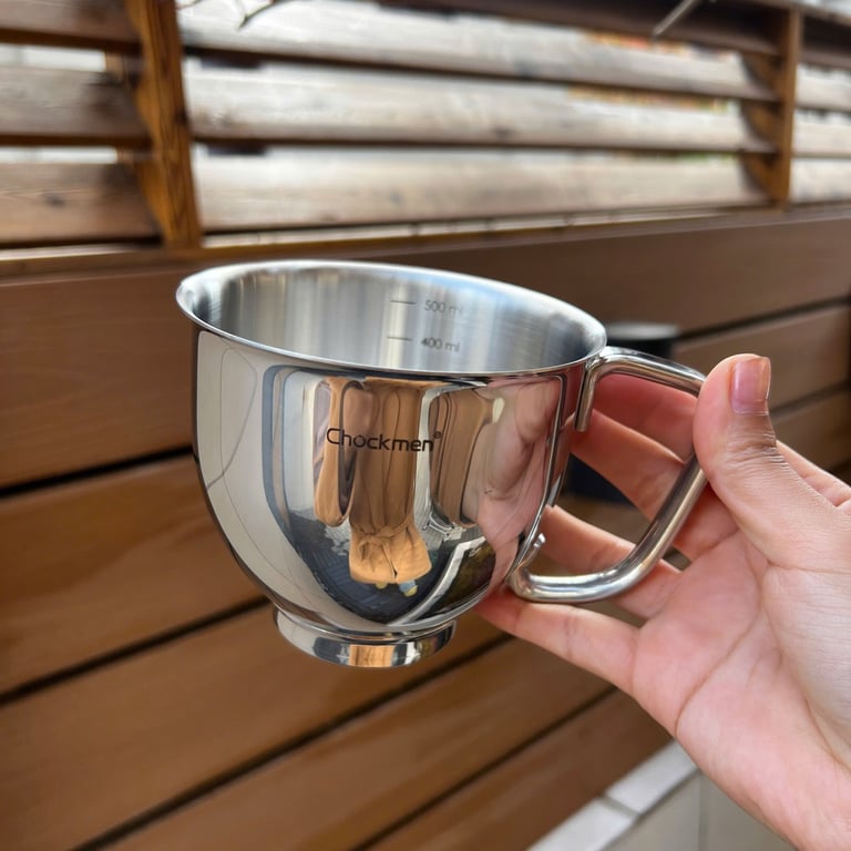 CỐC INOX UỐNG BEER CHOCKMEN 500ML - CKM851