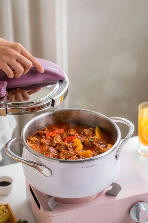 Nồi áp suất LINKFAIR 20cm 3L LK800
