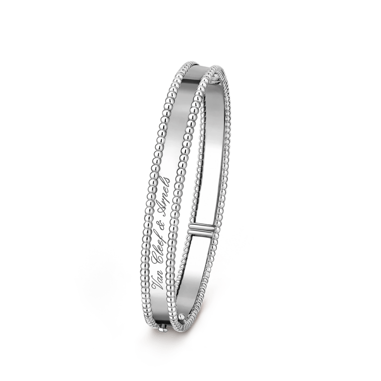 Perlée clovers bracelet, medium model