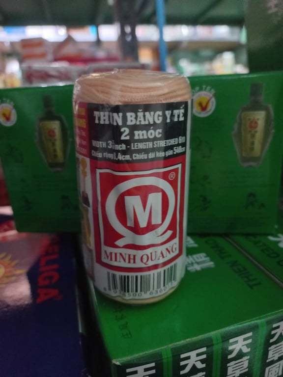 Băng thun 2 móc  Quang minh h/12 cuộn