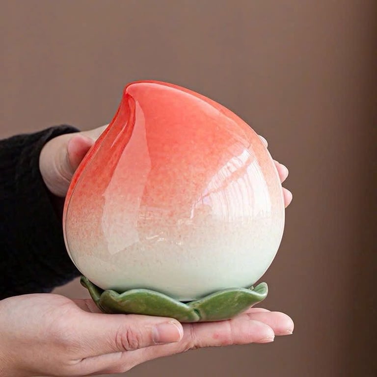 Combo 2 hũ đựng trà quả đào