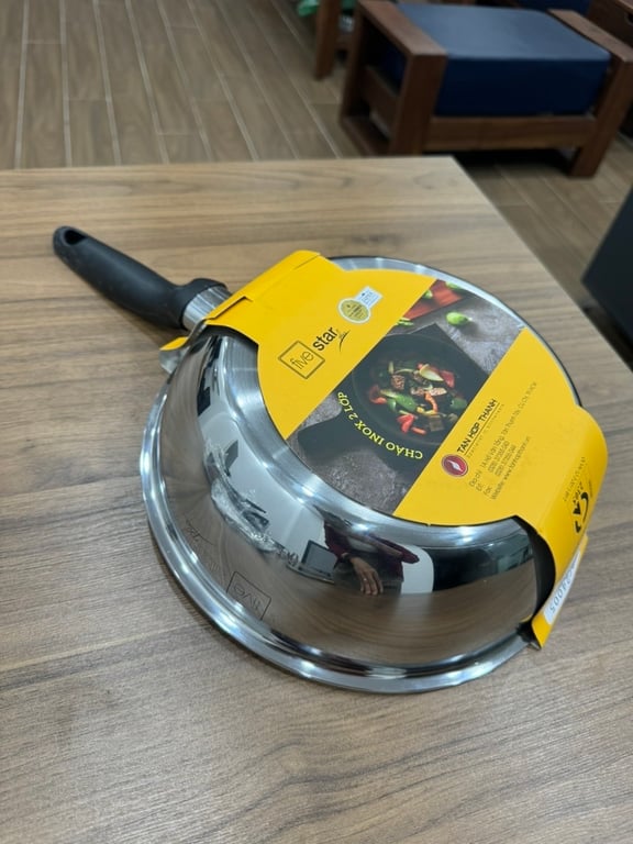 CHẢO FIVE STAR CHỐNG DÍNH 24cm SÂU LÒNG DÒNG INOX 304