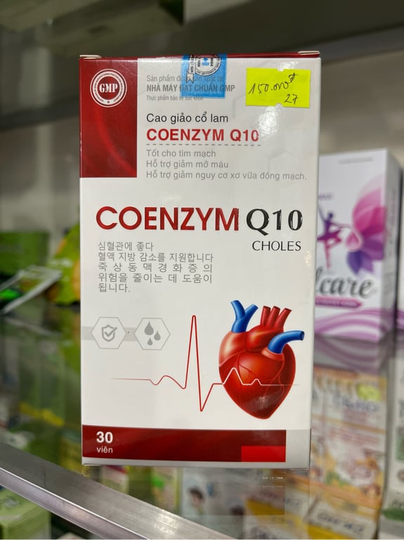 Coenzim q10 hộp 30 viên nhất tín