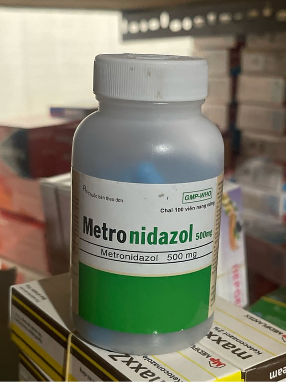 Metronidazole 500mg đồng nai c/100v nang