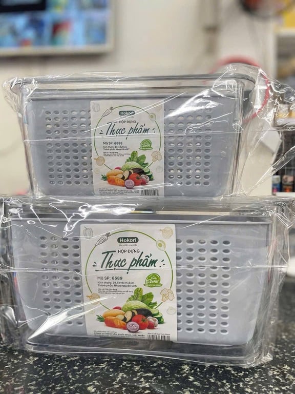 Set 2 rổ tách nước