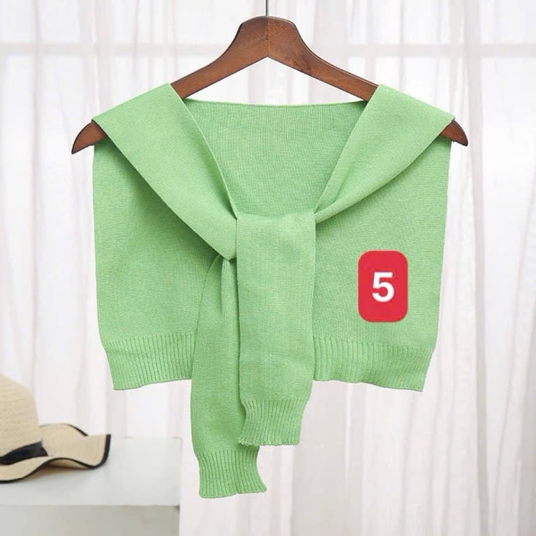 khăn choàng vai giả áo Basic Color