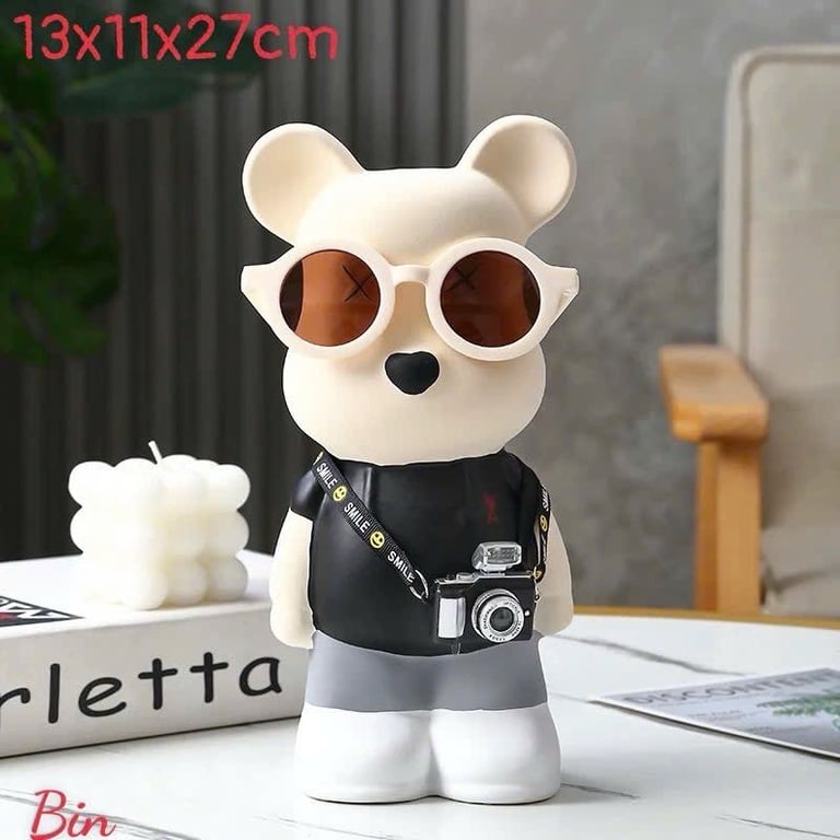 MÔ HÌNH GẤU BEAR BRICK ĐÁNG YÊU