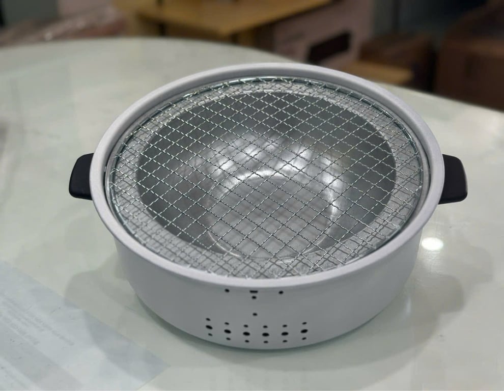 BẾP NƯỚNG THAN HOA CHỐNG NÓNG size 30cm