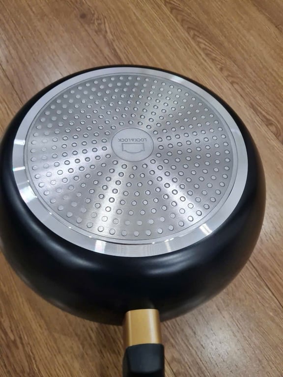 CHẢO GOLD MASTER ĐÁY TỪ LOCK&LOCK SIZE 22, 24CM