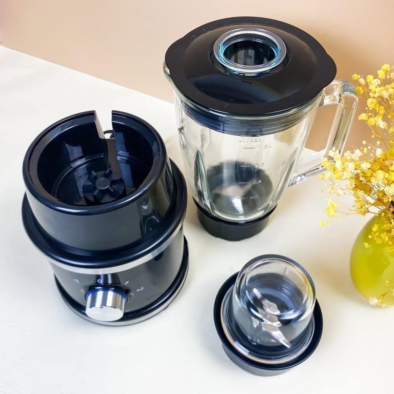MÁY XAY SINH TỐ bằng thuỷ tinh HIGHT SPEED BLENDER 1.5L EJM376BLK LOCK&LOCK