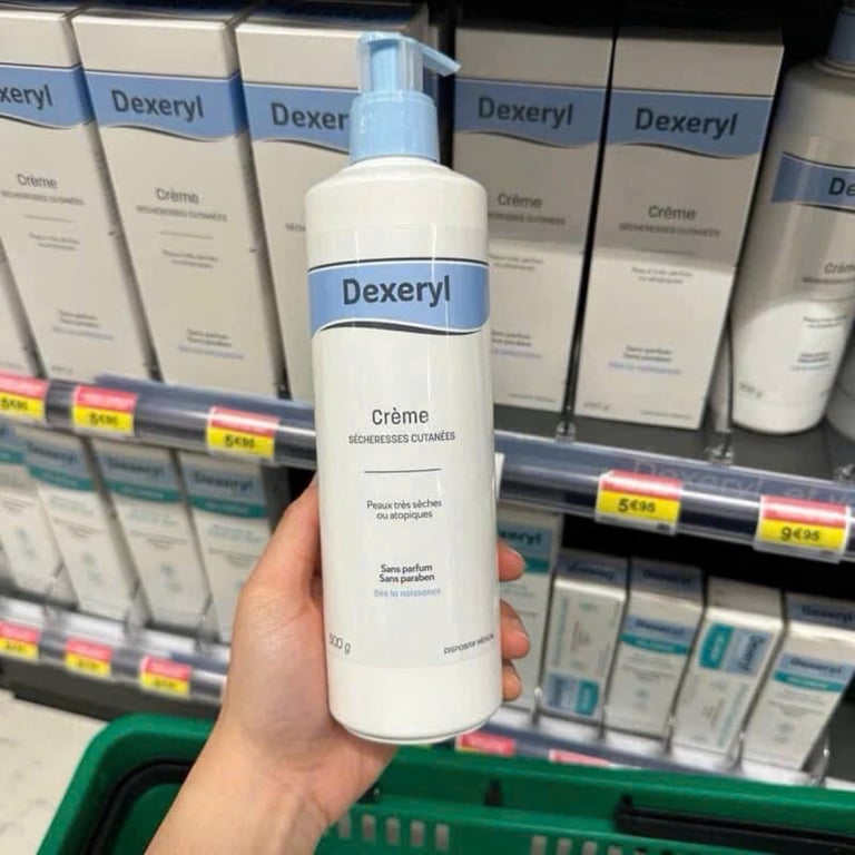 DEXERYL 50g, 250g 500g HÀNG PHÁP BAY AIR
