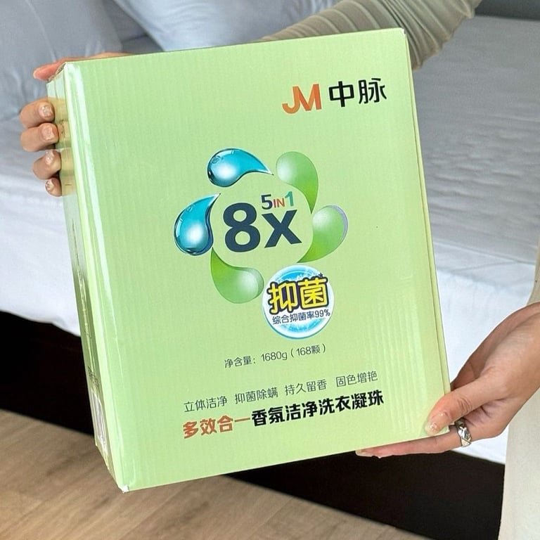 Viên Giặt Tẩy Aroma JM Zhongmai - 5 Trong 1