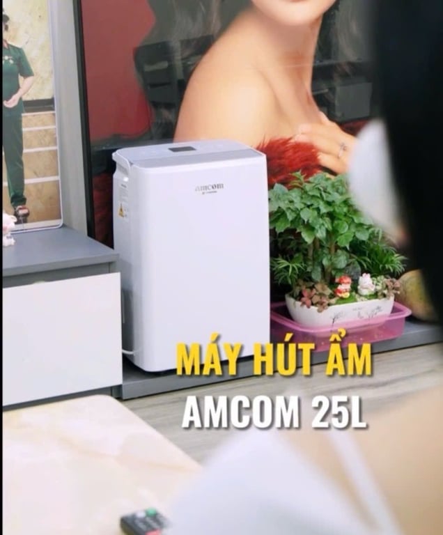 HA25LWA - MÁY HÚT ẨM KHÔNG KHÍ AMCOM 25L 300W
