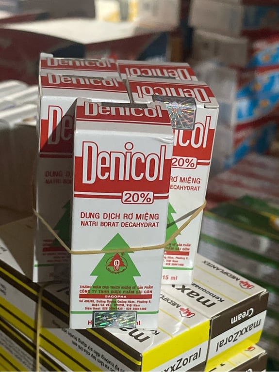 Denicol rơ miệng