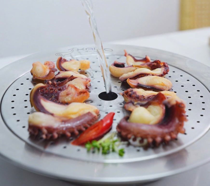 Nồi lẩu/ hấp đa năng 3 chi tiết nhà Kaiyo