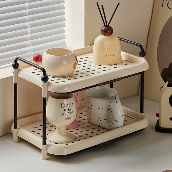 Kệ nhựa đa năng GHA54 - Loại 2 tầng